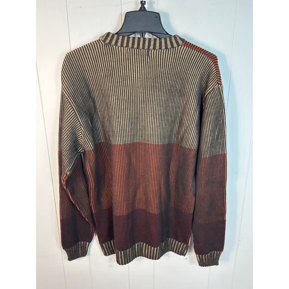 Realta Men's Vintage Merino Wool Blend Sweater in Size L. Made in Italy - Picture 3 of 6